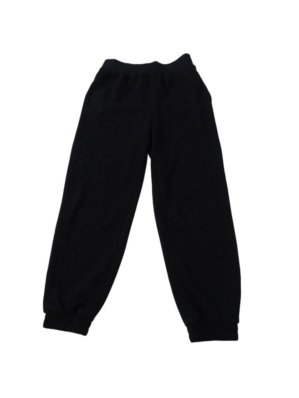 Culpos X INC Black French Terry Jogger Sweatpants Women Size S Elastic Waist